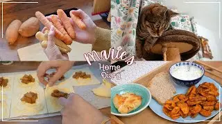 #80 🍎 | Recipes to help reduce food waste | Easy roasted veggies | Apple & custard sweet treats