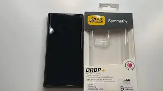 Otterbox Symmetry Series Clear Case for Samsung S22 Ultra Unboxing and Review