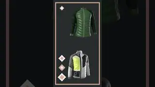 Men's puffer coat #marvelous  designer #clo3d