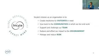 Incyte Long Term Plan Presentation
