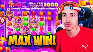  50 RODADAS  NO SUGAR RUSH 1000 E O MAX WIN ACONTECEU 