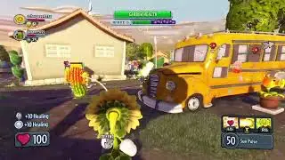 Defending every garden on suburban flats (11) plants Vs zombies garden Warefare 1xbox