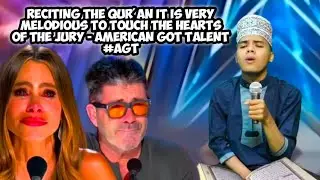 reciting the Qur'an It is very melodious to touch the hearts of the jury - American Got Talent #agt