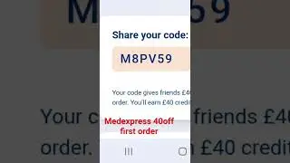 medexpress 40off first order