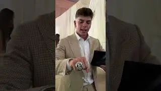 The Eagles react to seeing their Super Bowl LIX rings for the first time #shorts