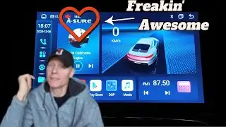 Автомагнитола ASure 10,1 дюйма, 8-ядерный процессор, 4+64 ГБ памяти, для Dodge Grand Caravan (и м...