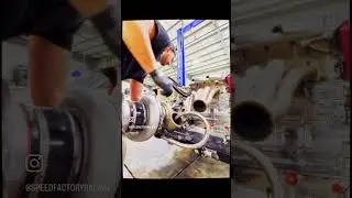 😳 88MM Turbo Install! #shorts #outlawd
