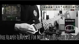 Free Reaper Template for Metal Drums! (Free Plugins) #free #metal #drums #ambient #djent