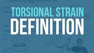 What is torsional strain?