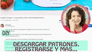 Te  ENSE&Ntilde;O c&oacute;mo descargar LOS PATRONES GRATIS | SUSCRIBIRTE | y m&aacute;s