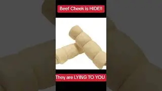 Beef cheek is beef hide!