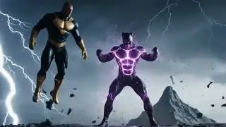Black Adam vs Black panther