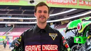 Grave Digger Driver Weston Anderson Says Subscribe to All About Monster Trucks 