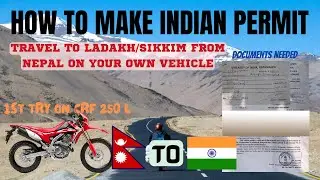 HOW TO MAKE YOUR INDIAN PERMIT TO TRAVEL IN INDIA