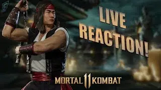 LIU KANG REVEAL LIVE REACTION! - Mortal Kombat 11 