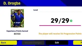 D. Drogba Upgrade Max Rating from Free Epic Worldwide Pack - eFootball 2023 Mobile