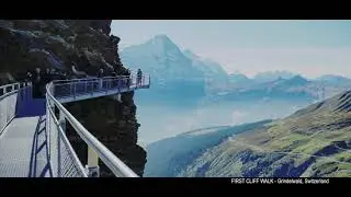FIRST CLIFF WALK Grindelwald, Switzerland