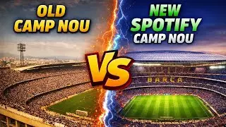 Old Camp Nou vs New Spotify Camp Nou | Barça’s Stadium Transformation Explained