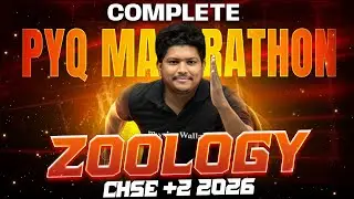 PYQ Marathon 🔥 +2 2nd Year Zoology previous year question paper chse board | CHSE Board Exam 2026 💯