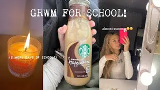 GRWM FOR SCHOOL! *monday…*