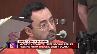 MSU Trustee George Perles resigns from board effective immediately