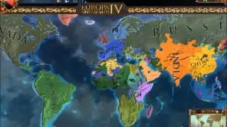 Modern Day Free For All: A Europa Universalis IV Extended Timeline Timelapse