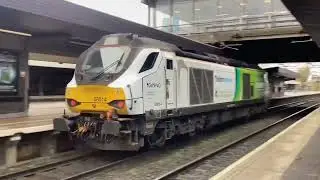 Trains at Stafford (WCML) 16/11/24