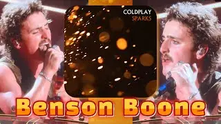 Benson Boone covers Sparks (Coldplay song) in Vancouver (Canada 2025) #livepreformance