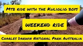 Mountain Bike Ride with Kuliglig Boys at Charles Darwin National Park Australia