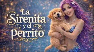 La Sirenita y el Perrito 🐶🧜‍♀️#cuentosinfantiles #cuentosparaniñosbuenos #sirenas 