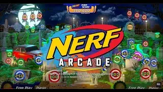 Nerf™ Arcade – Raw Thrills, Inc. (2019) - Test #1 & Gameplay (ArcadePC)