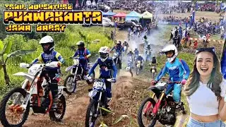 Berjatuhan di Tanjakan awal star /Trail Adventure KARIKATUR Ci Batu Purwakarta Jabar #duniatrail