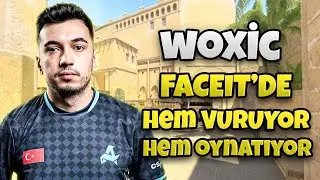 Woxic Faceit&rsquo;te Hem Vuruyor Hem Oynatıyor! - woxic POV Voice Comms (Mirage)