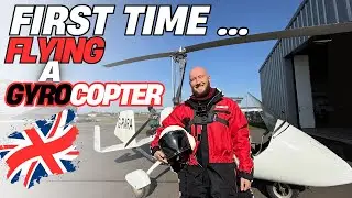 FIRST TIME FLYING A GYROCOPTER!