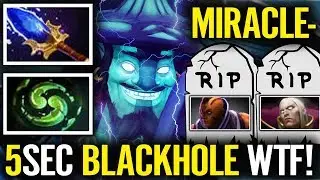 Miracle- [Storm Spirit] 5 seconds Electric Vortex - Storm Spirit Best build Dota 2 patch 7.19