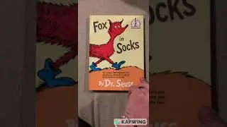 (Full Version) Dr. Seuss Rap: “Fox in Socks”- Performance by @jordansimons4