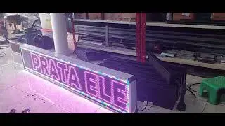 Runningtext P10 RGB SMD Outdoor #runningtext #runningtextfullcolor