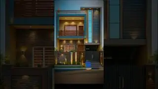25x40 🏠 House Front Elevation 😍 Modern elevation #ytshorts #shorts #viral #trending #home #house