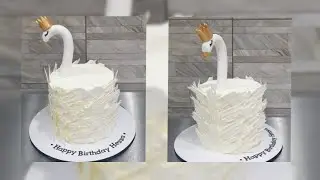 SWAN CAKE | BIRTHDAY CAKE | VLOG#28