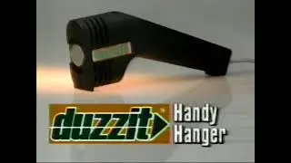 duzzit Handy Hanger commercial from 1993