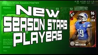 NEW SEASON STARS!!! NEW RAMON FOSTER AND NEW TAHIR WHITEHEAD