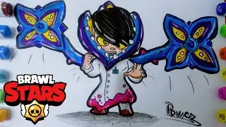 How to Draw Dr EDGAR 👨&zwj;⚕️ New skin easily | Brawl Stars / Comment Dessiner Dr EDGAR nouveau skin