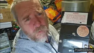 Scrapping an old electricity meter for brass and copper
