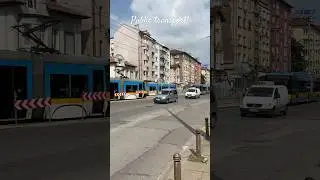 Public transport! #sofia #tram #bus #publictransport #walkwithme