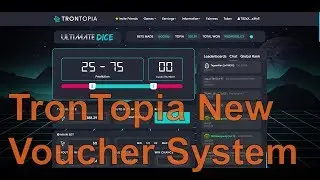 TronTopia's Rebirth | New Voucher System