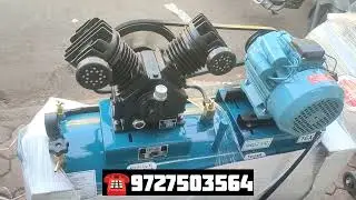 Air Compressor 350 Pound with 2 H.P. Copper Motor Delivery to Kushinagar - Uttarpradesh