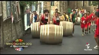 Bravio delle Botti 2012  - corsa montata con telecronaca originale