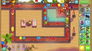 Bloons TD 6 | Resort | Hard - Half Cash Strategy Guide