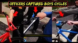 Biking While Black/Brown: Police Harassment and Racial Profiling | Cop cam