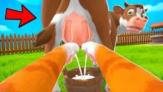 I Milked A COW! - I Am Cat VR UPDATE